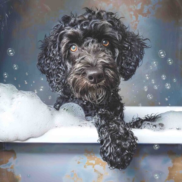 Black Labradoodle BB