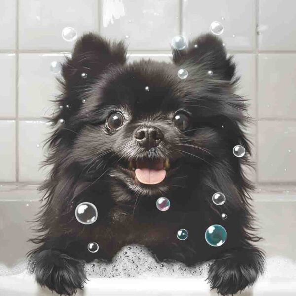 Black Pomeranian BB
