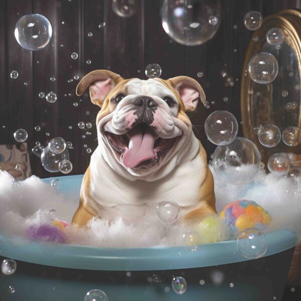 Bulldog Brown Bubble Bath