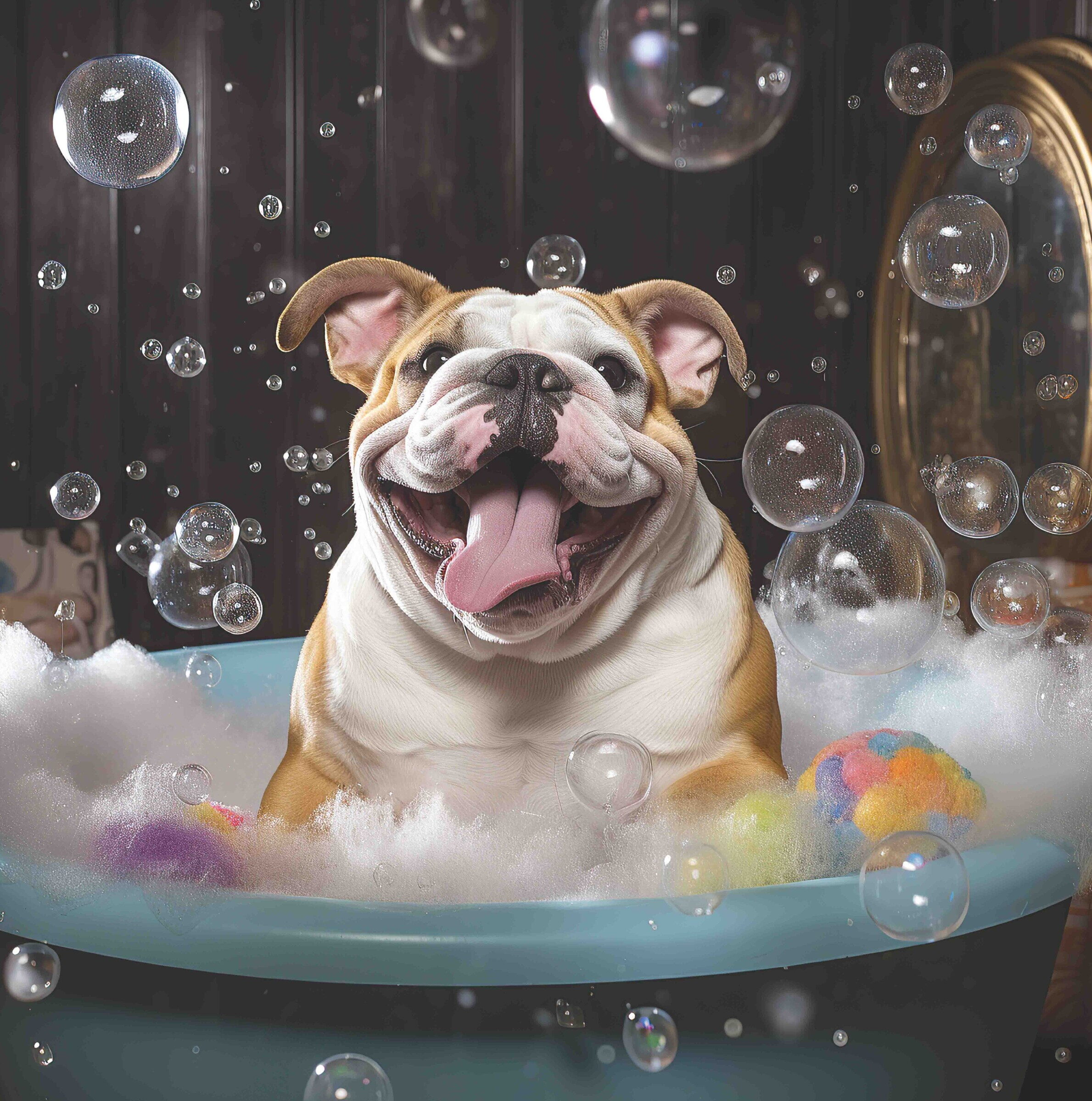 Bulldog Brown Bubble Bath
