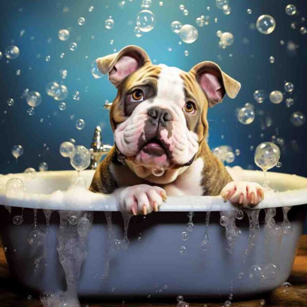 Bulldog Grey Bubble Bath