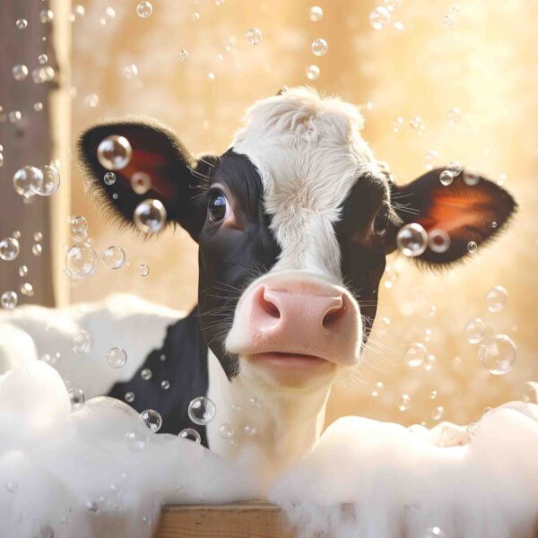 Cow Bubble Bath