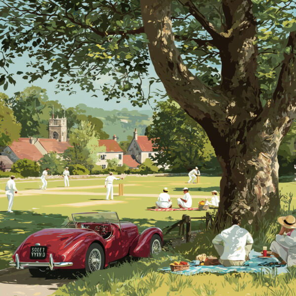 Cricket on Village Green