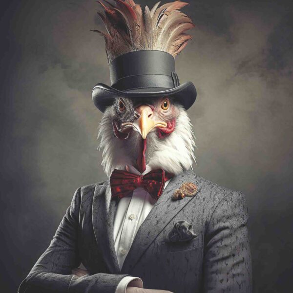 Dressed Up Cockerel