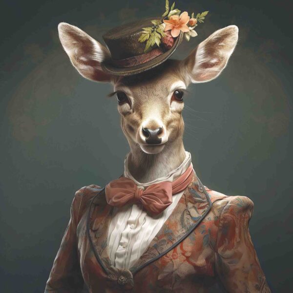 Dressed Up Deer
