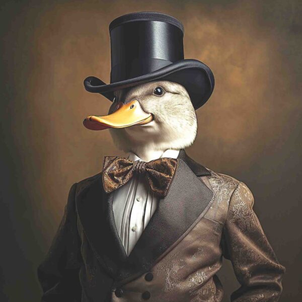 Dressed Up Duck Male
