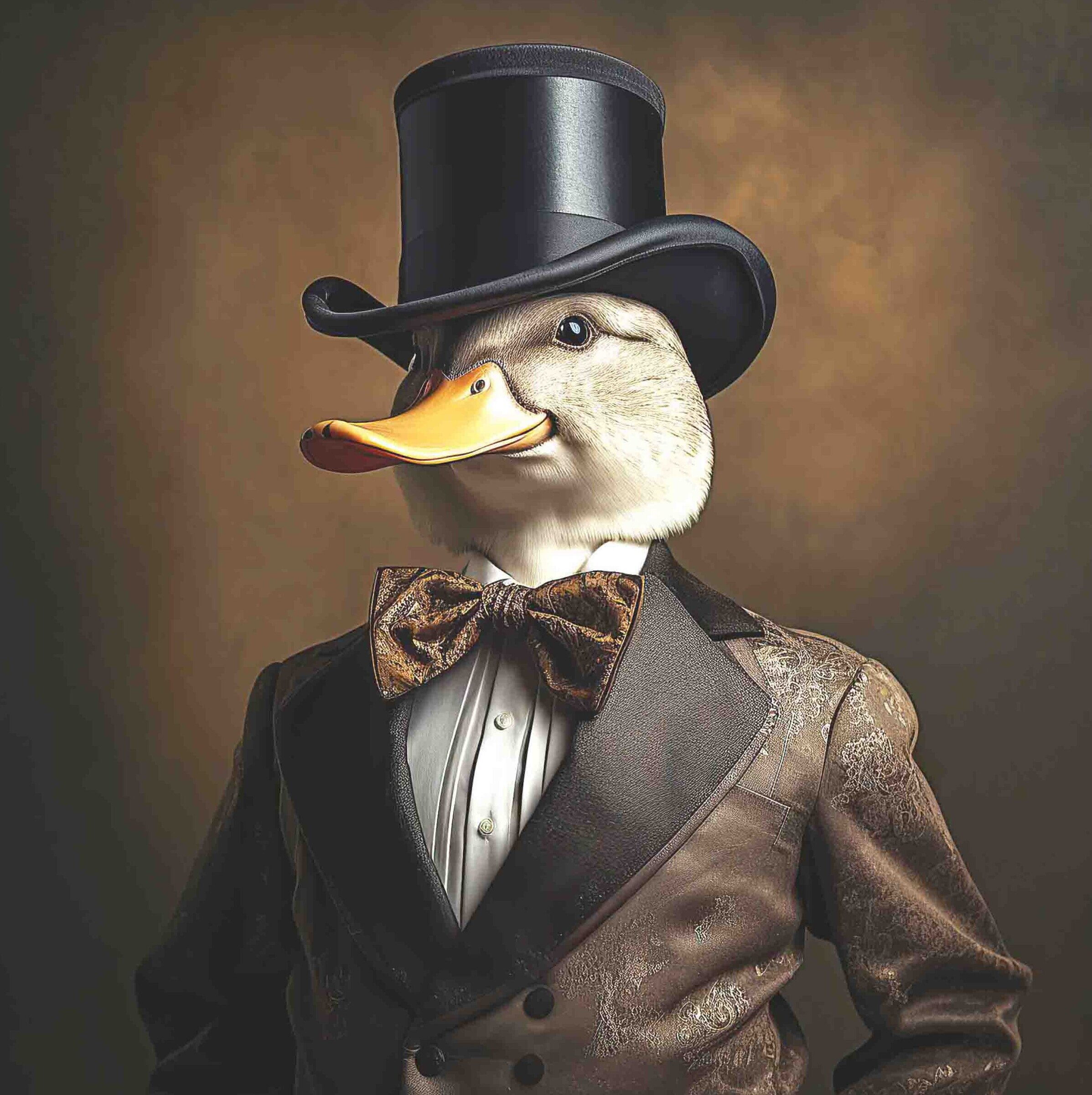 Dressed Up Duck Male