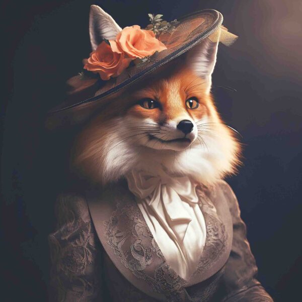 Dressed Up Fox Female