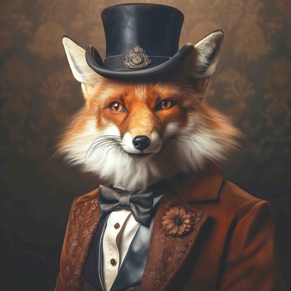 Dressed Up Fox Male