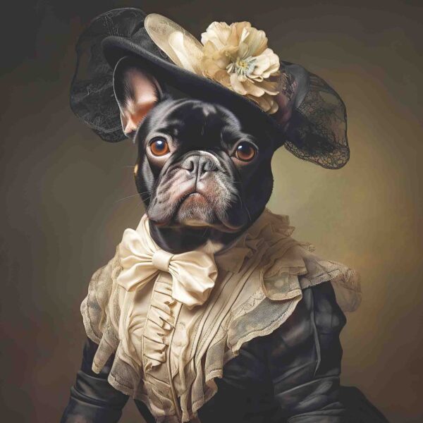 Dressed Up French Bulldog Female