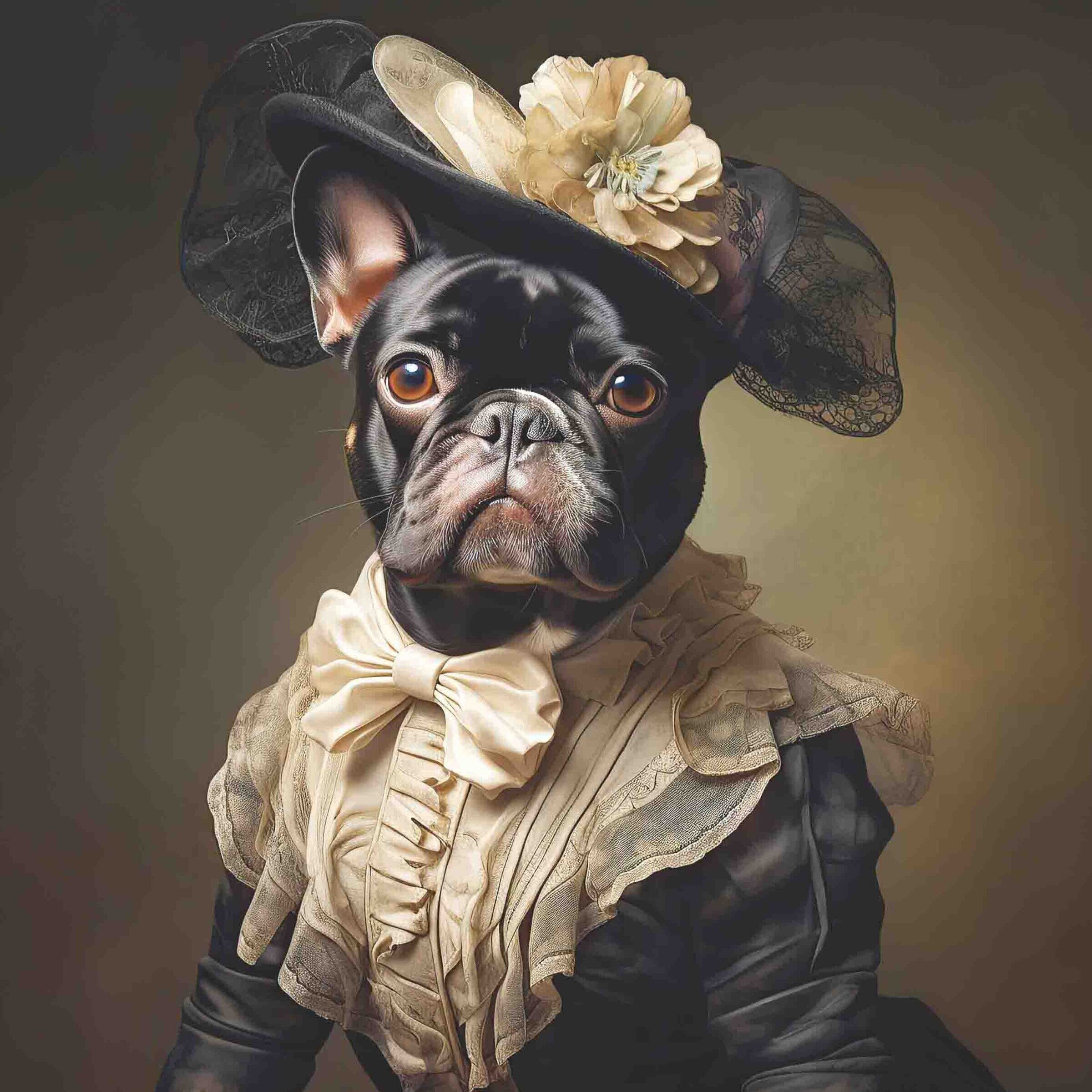 Dressed Up French Bulldog Female