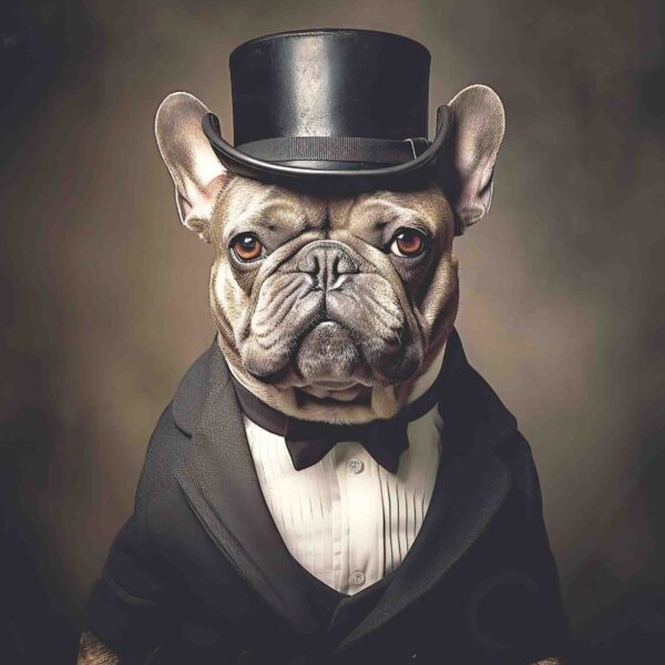 Dressed Up French Bulldog Male
