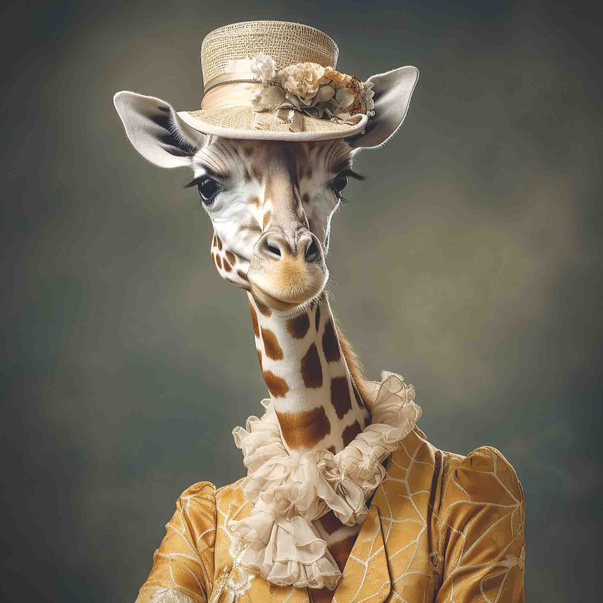 Dressed Up Giraffe Female