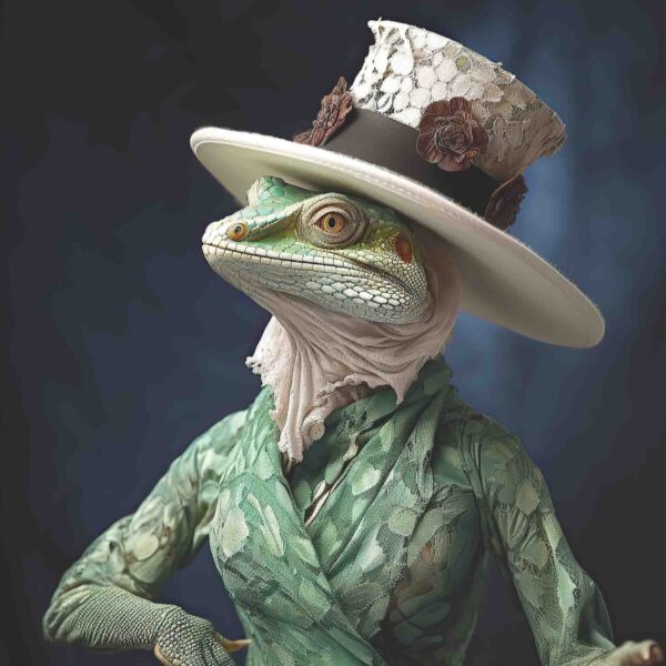 Dressed Up Iguana Female 2