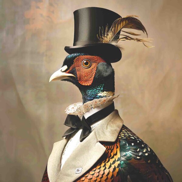 Dressed up Pheasant Male