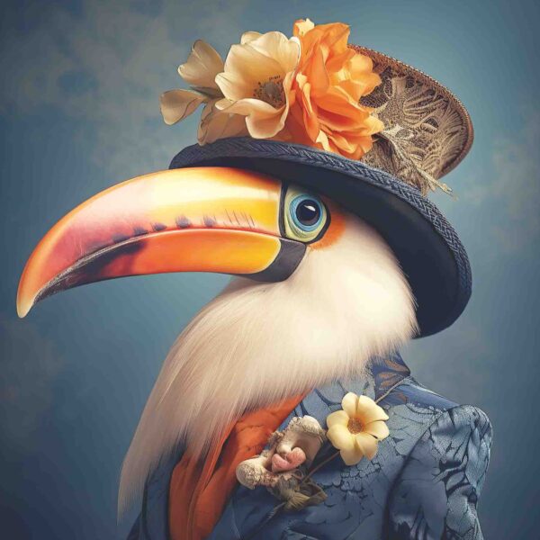 Dressed Up Toucan Female 2