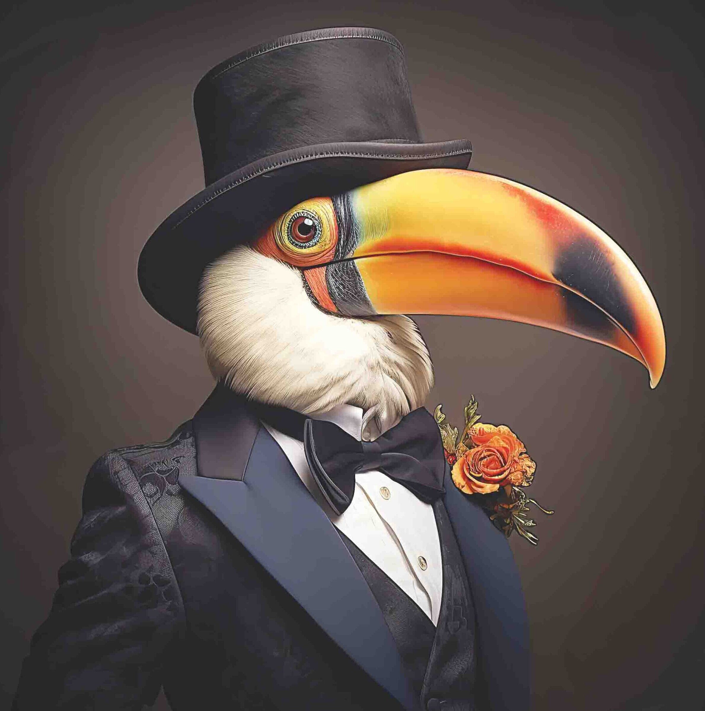 Dressed Up Toucan Male