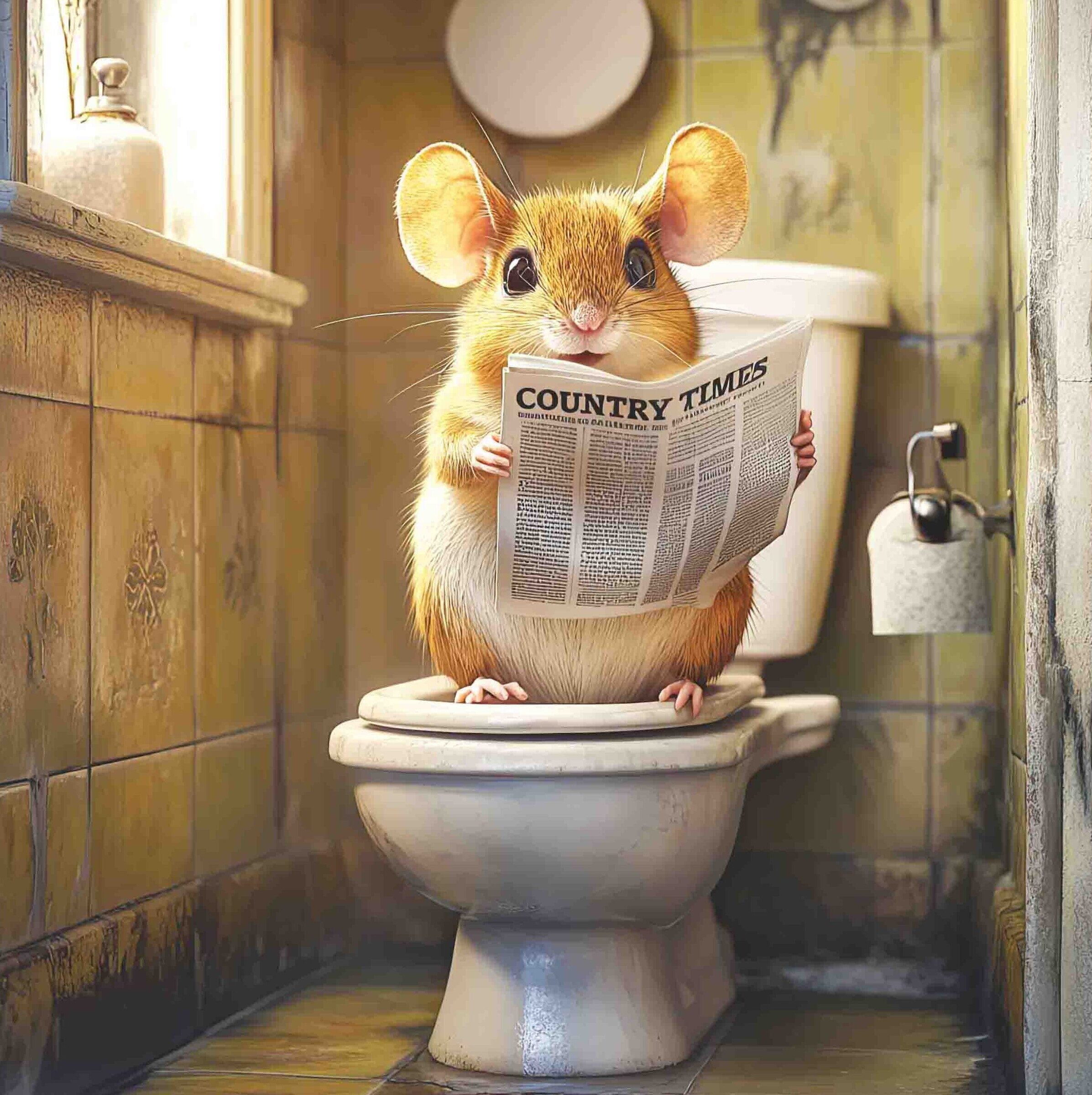 Field Mouse Toilet