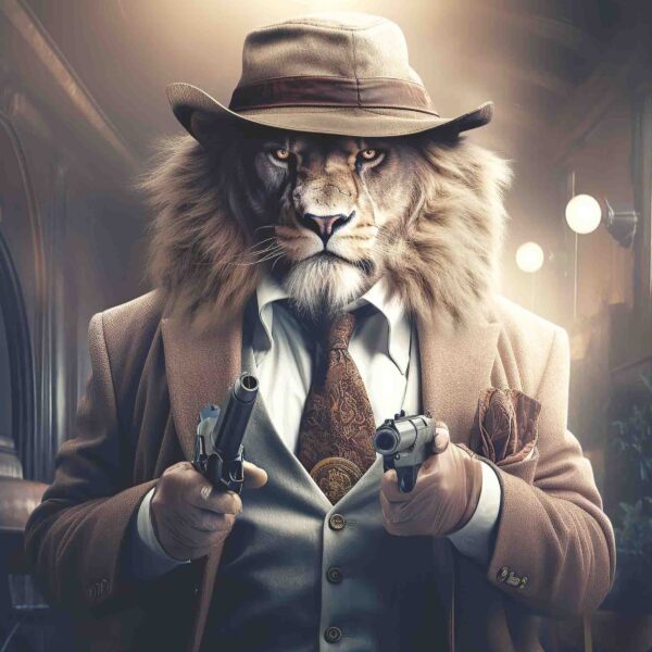 Gangster Lion 2 Guns