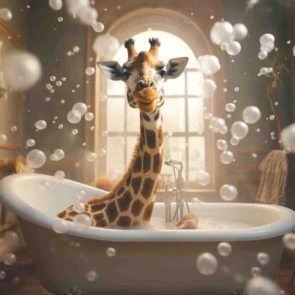 Giraffe Bubble Bath