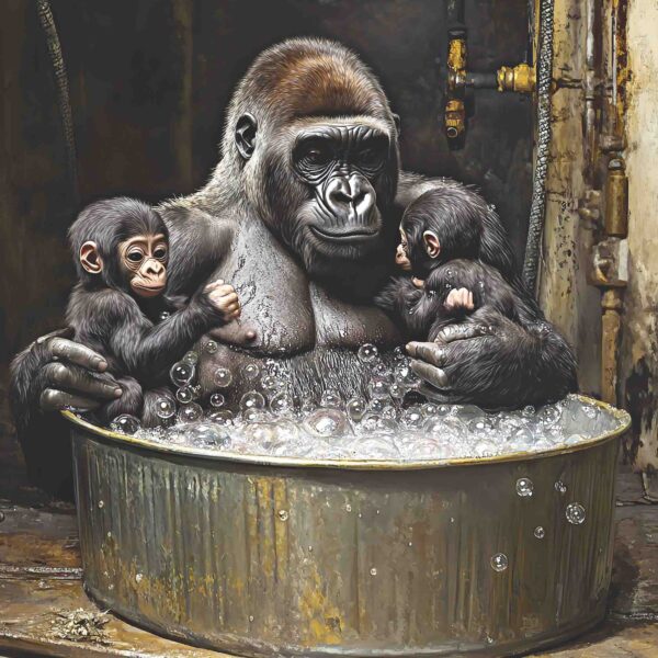 Gorillas in a Tin Tub
