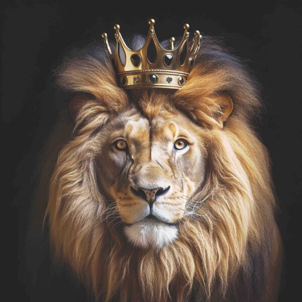 Majestic Lion Colour Facing Forward