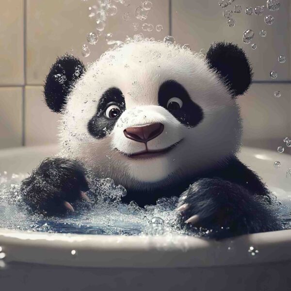 Panda Bubble Bath