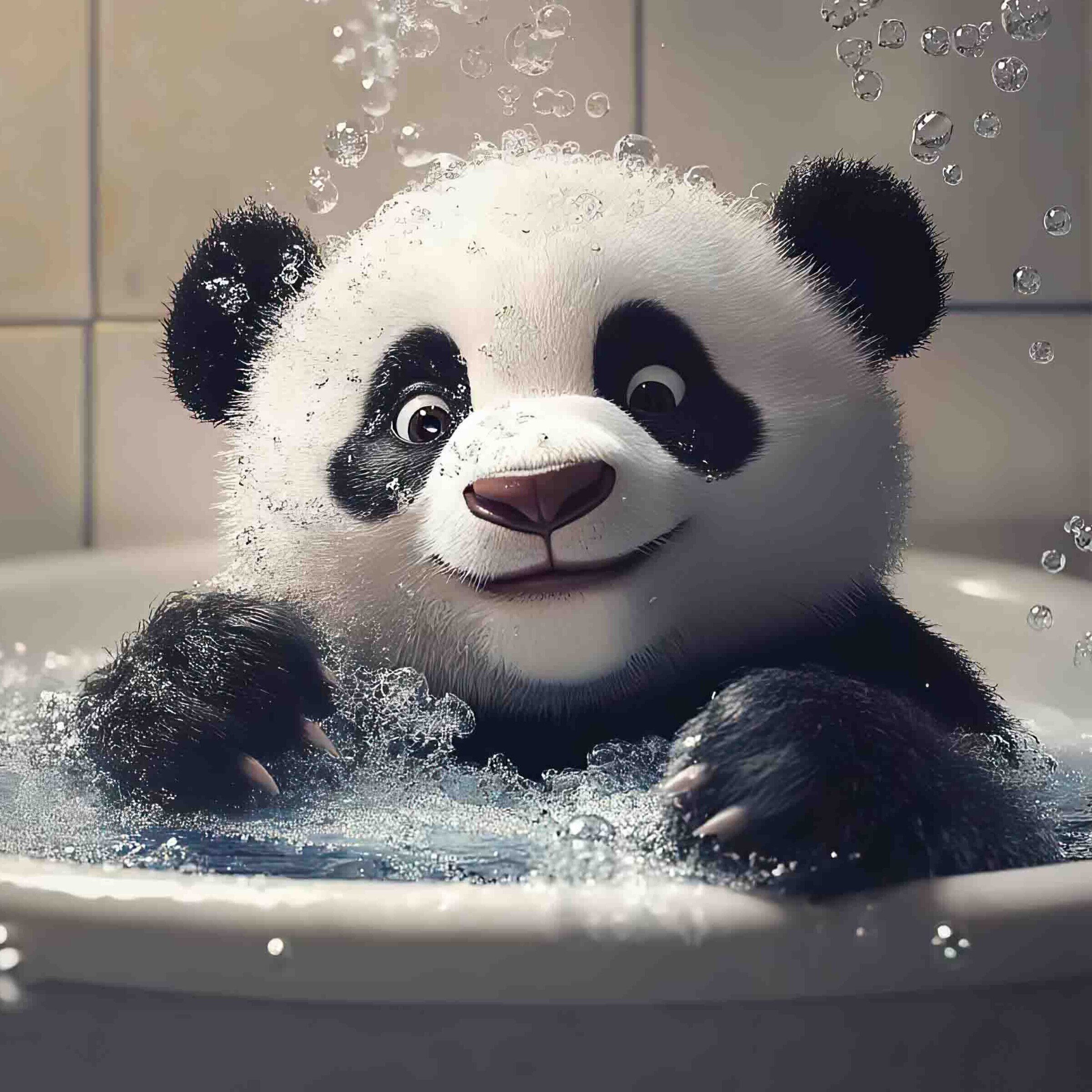 Panda Bubble Bath