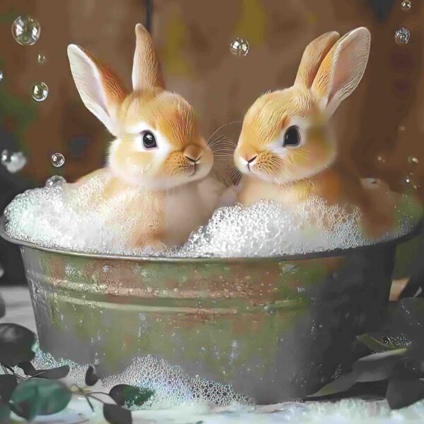 Rabbits Tin Bath