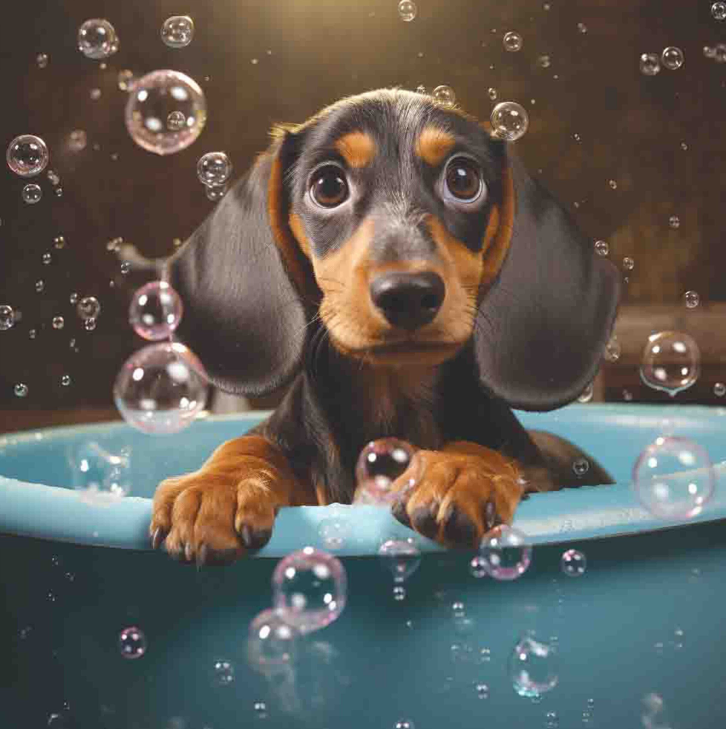 Sausage Dog Bubble Bath