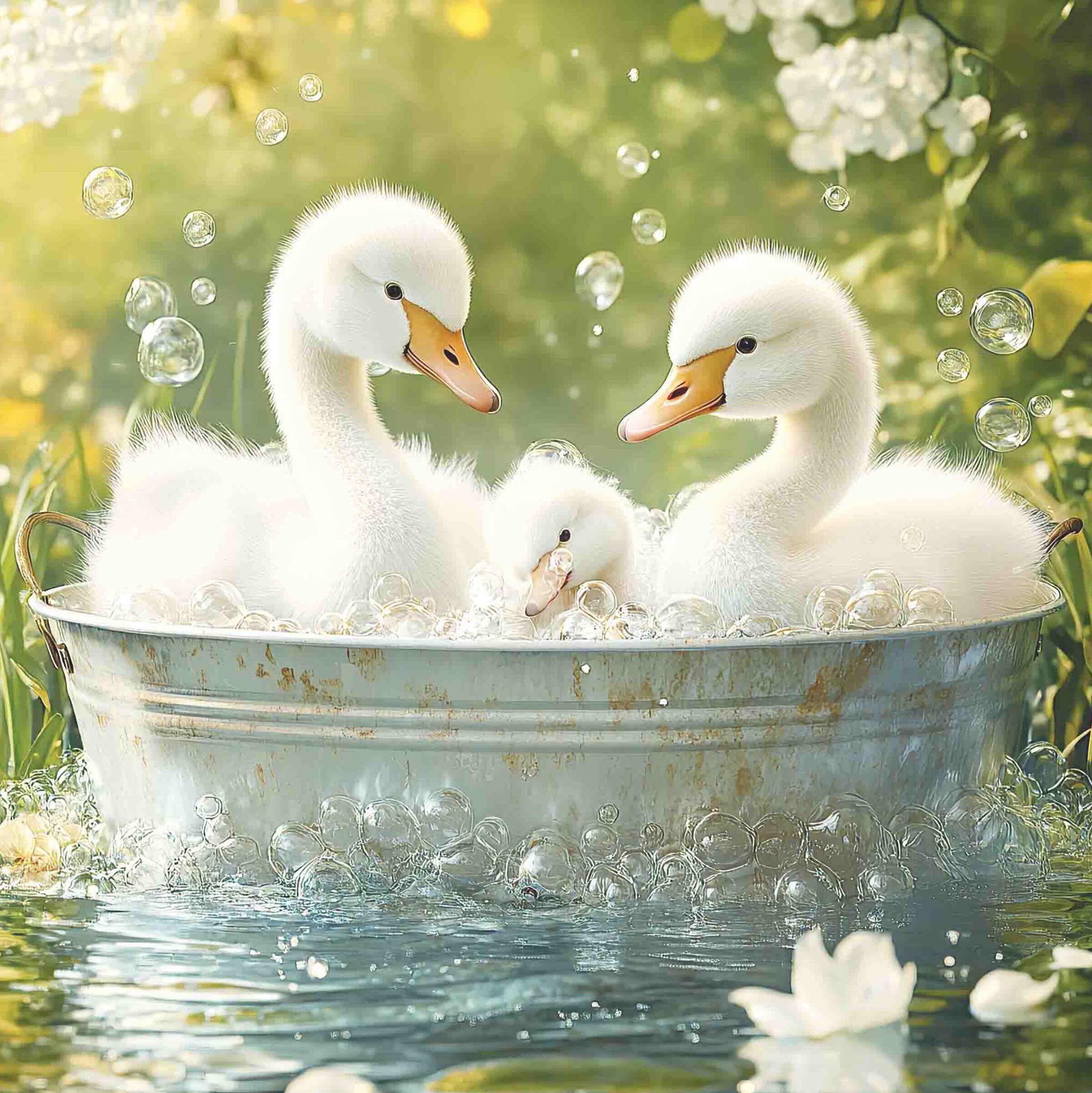 Swans Tin Tub