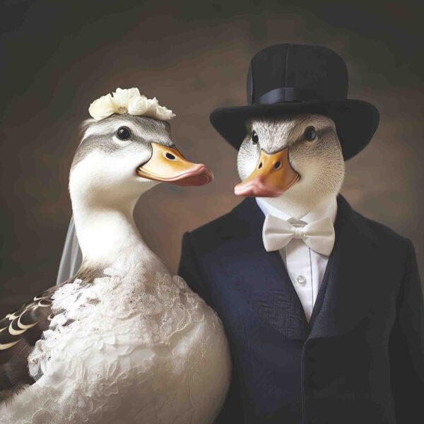 Wedding Day Duck 1