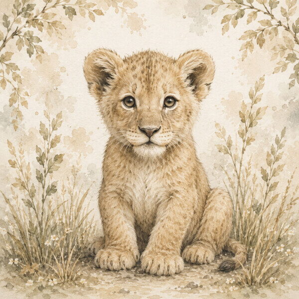 Baby Lion Cub