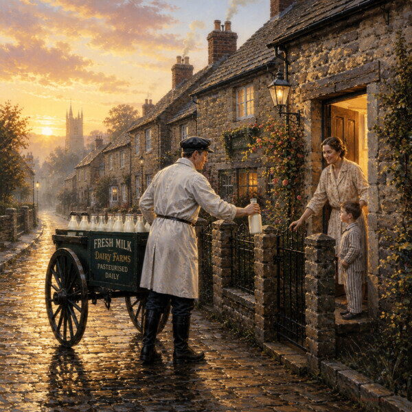 Milk Delivery at Dawn