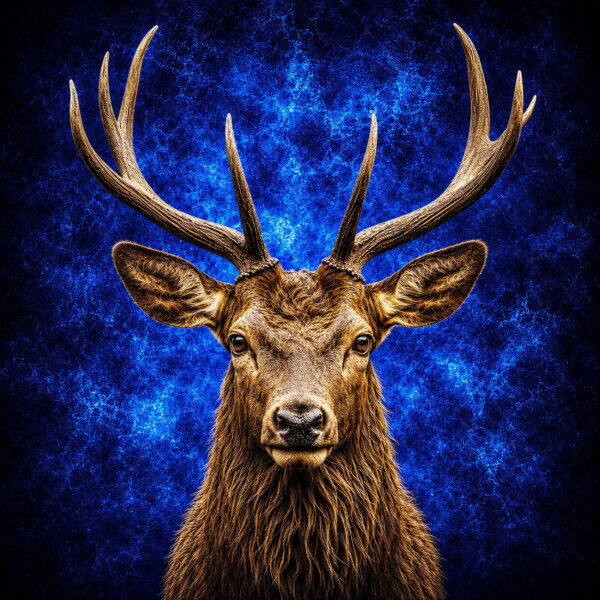 Royal Blue Stag