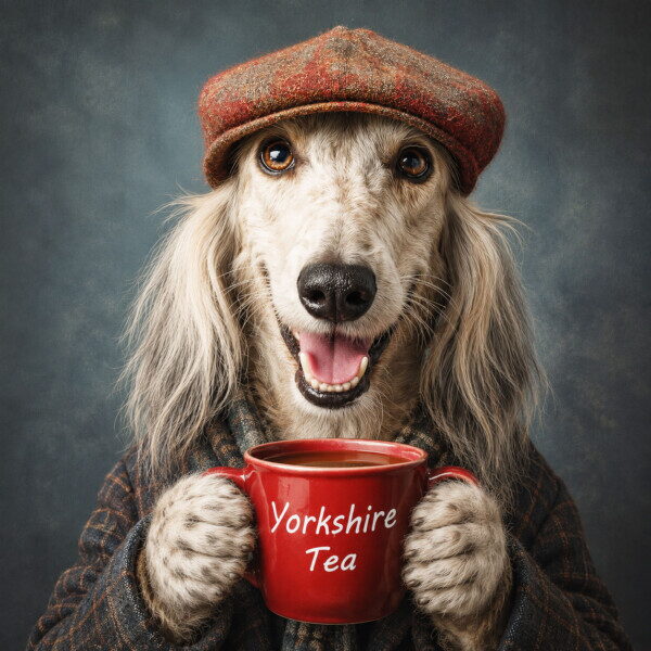 Saluki New Yorkshire Tea