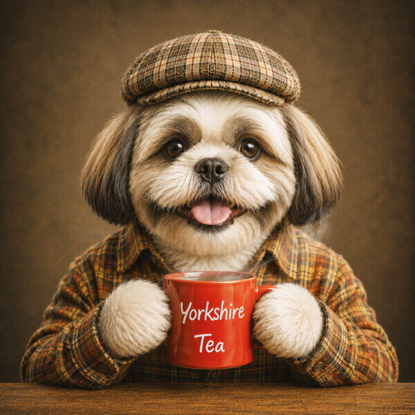 Shihtzu Yorkshire Tea