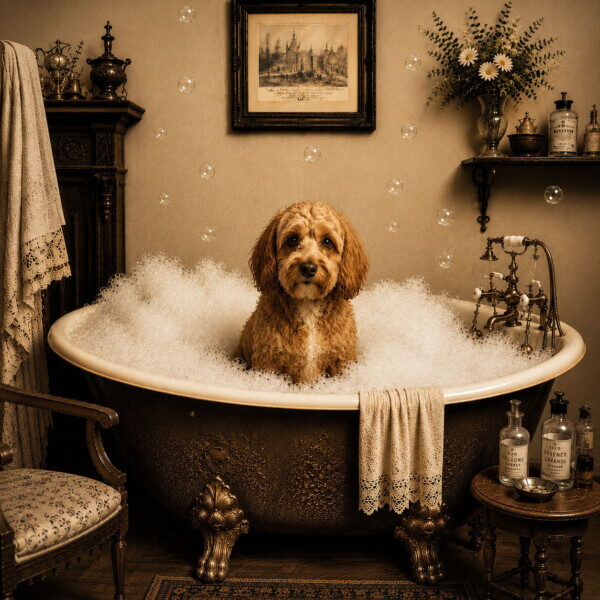 Victorian Bath Cockerpoo