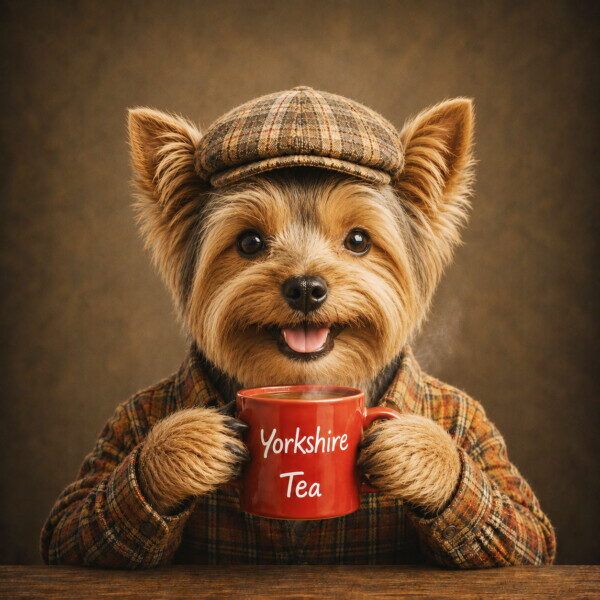 Yorkshire Terrier Boy Yorkshire Tea